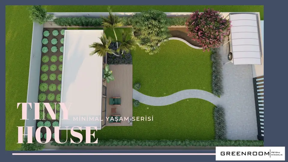 Tiny house bahçesi yerleşim planı